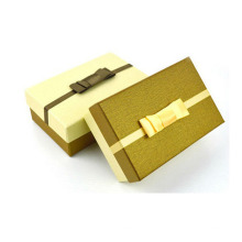 Caja de empaquetado de la cartulina de papel de lujo para el regalo, boda